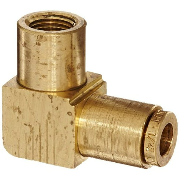 Air Brake Union Vis Brass D.O.T Push in Fitting Pack of 1 3/4 Tube OD 